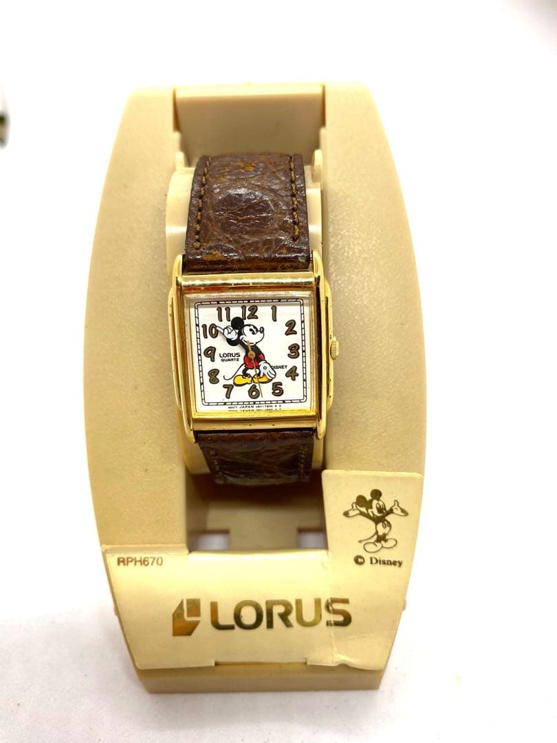 SEIKO LORUS ミッキーマウス 腕時計 ケース付き