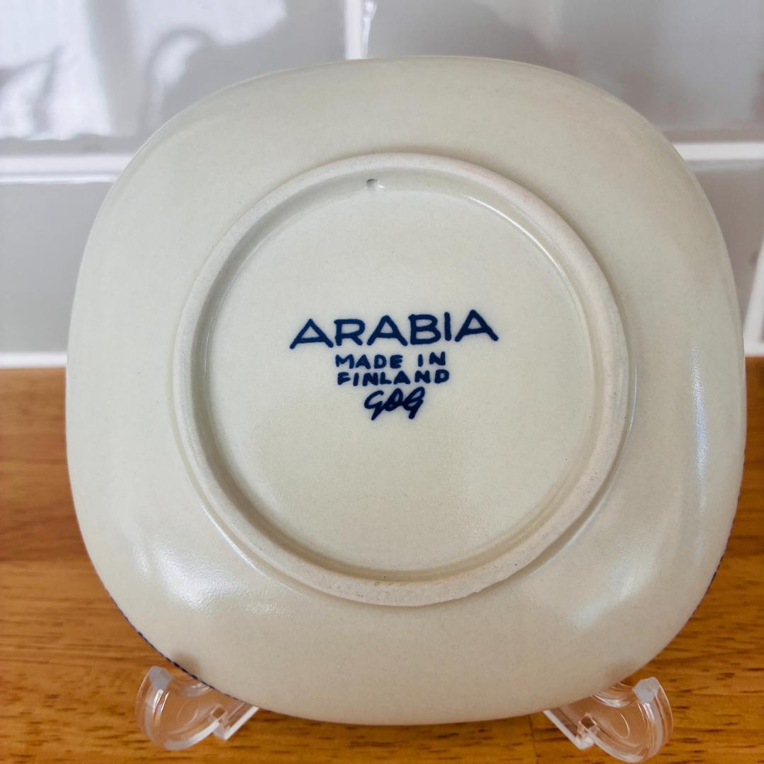 98 ARABIA GOG 小鳥のイヤープレート 1975年