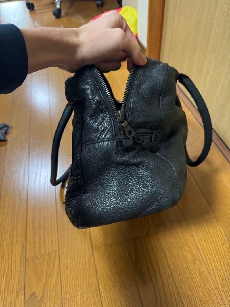 roenバッグ　スタッズ　ドクロ