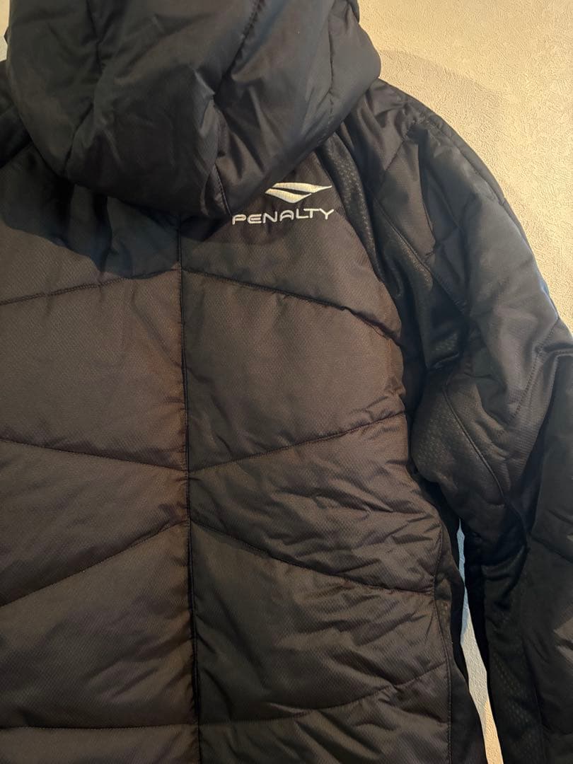 ペナルティ ハーフコートフットサル サッカー　ウェア ジャケット M ブラック