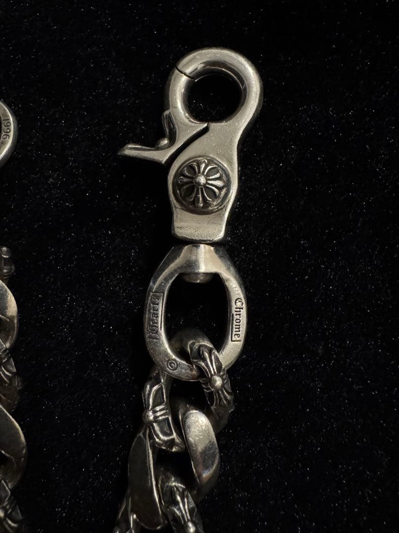 シルバー925　ファンシーウォレットチェーン　ショート　207g