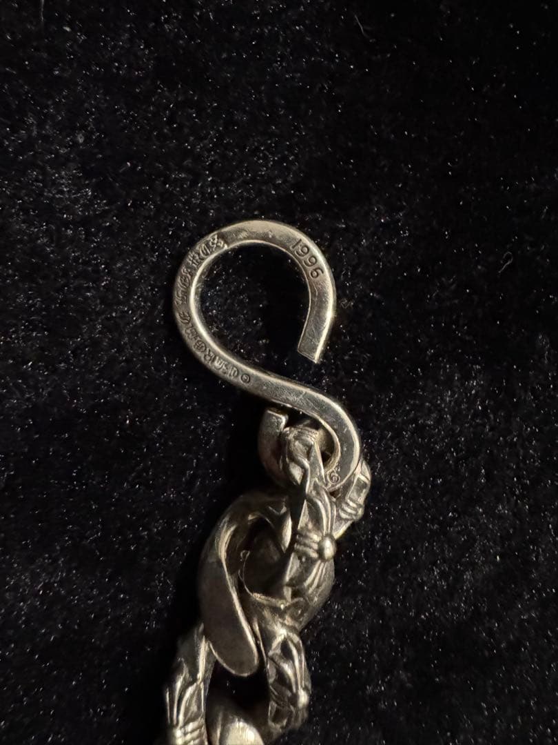 シルバー925　ファンシーウォレットチェーン　ショート　207g