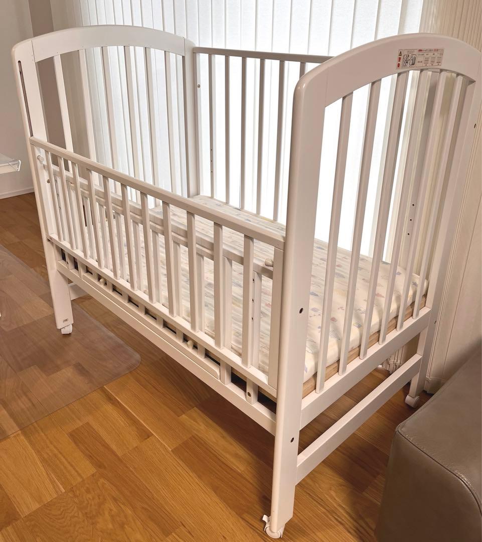 カトージ/ベビーベッド/ハイポジション/直接引き渡し希望(福岡近郊)配送も可能