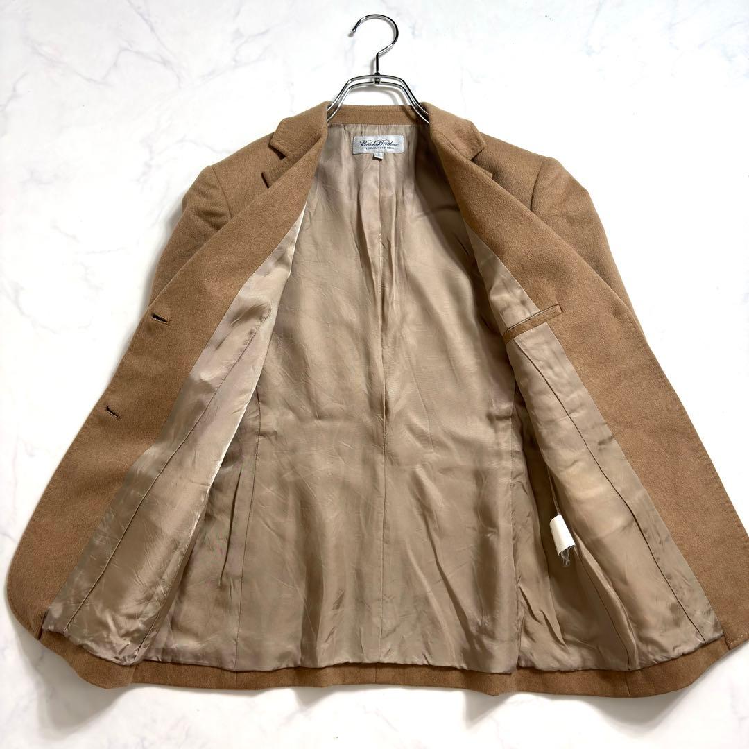 極美品✨ブルックスブラザーズ テーラードジャケット ●最高級キャメル100% S