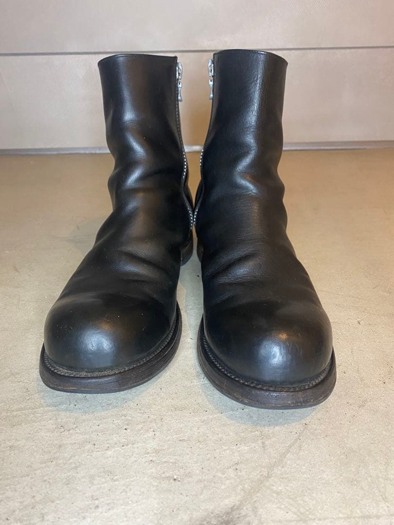 GUIDI レザージップ　ブーツ 42. 27cm Kazuyuki