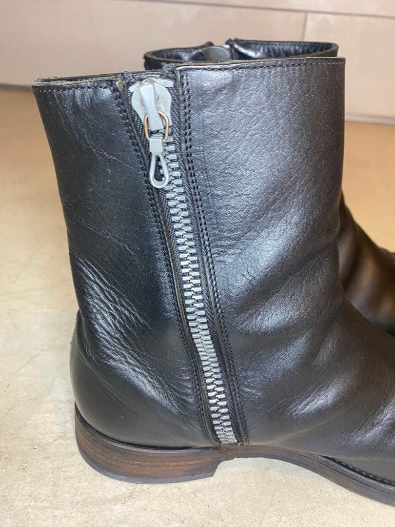 GUIDI レザージップ　ブーツ 42. 27cm Kazuyuki