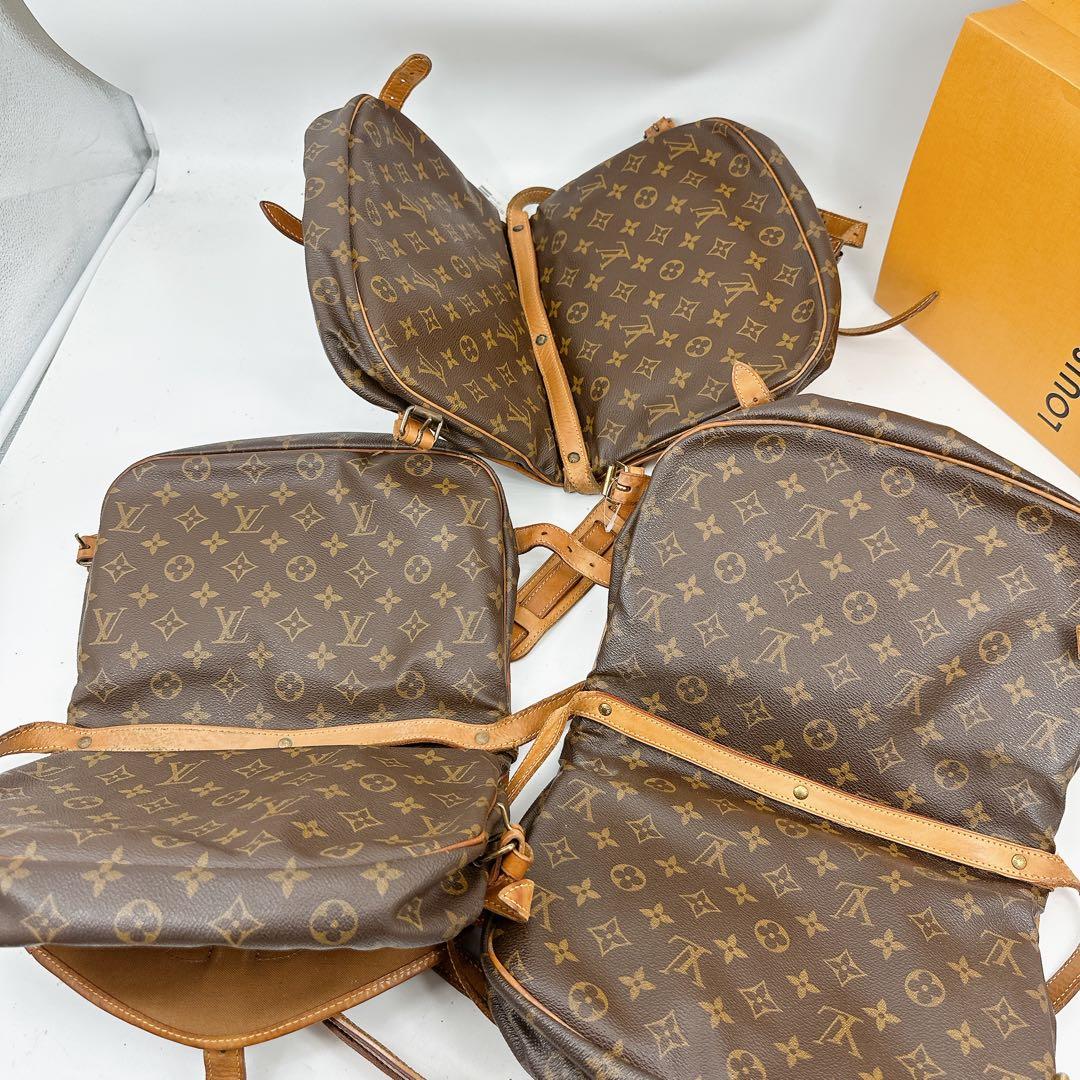 ルイヴィトン　モノグラム　ソミュール30 3点おまとめ