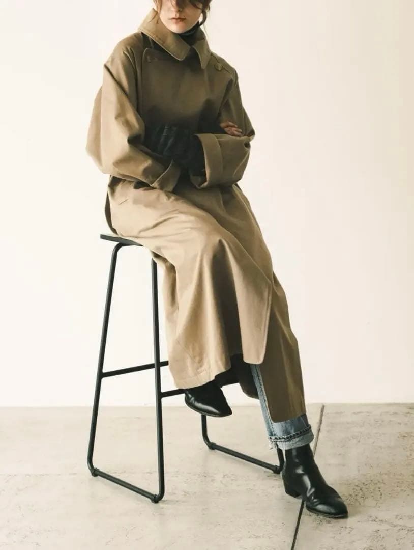 【未使用・美品】foufou ラ ロトンド トレンチコート