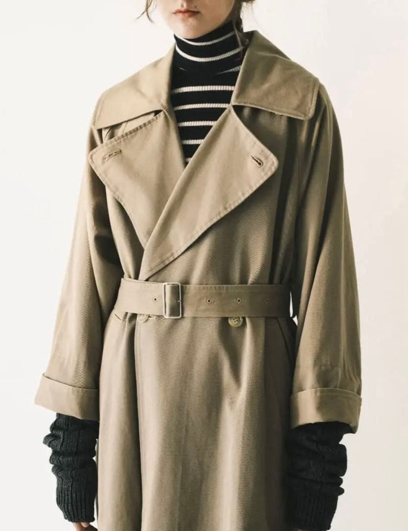 【未使用・美品】foufou ラ ロトンド トレンチコート