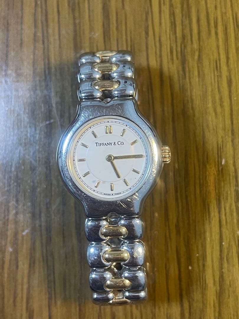 Tiffany & Co. アナログ腕時計 シルバー/ゴールド18K