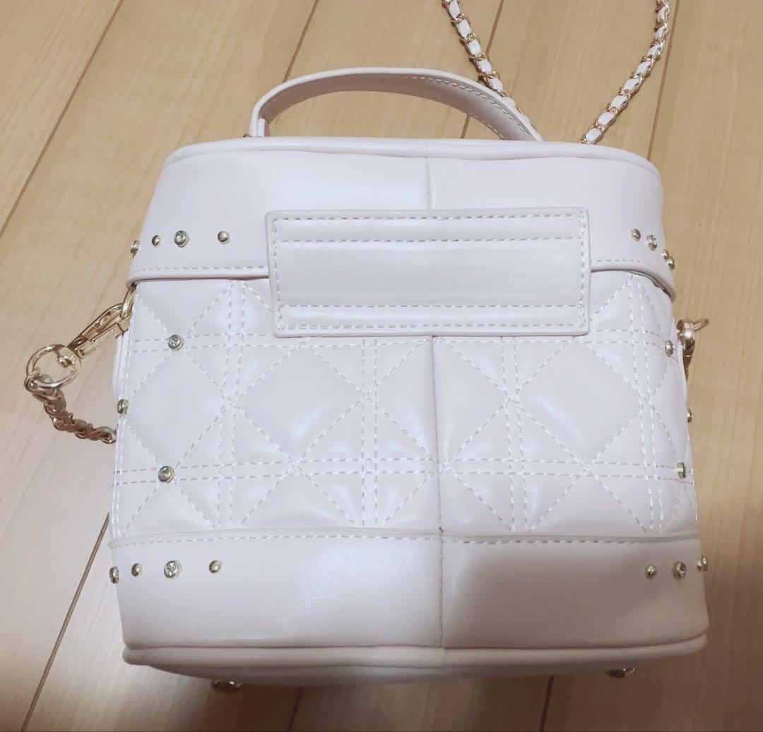 Rosé Muse vanity bag pink