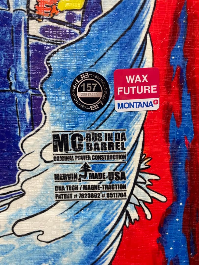 ポ*ノ様 LIB TECH MC BUS IN DA BARREL 157cm