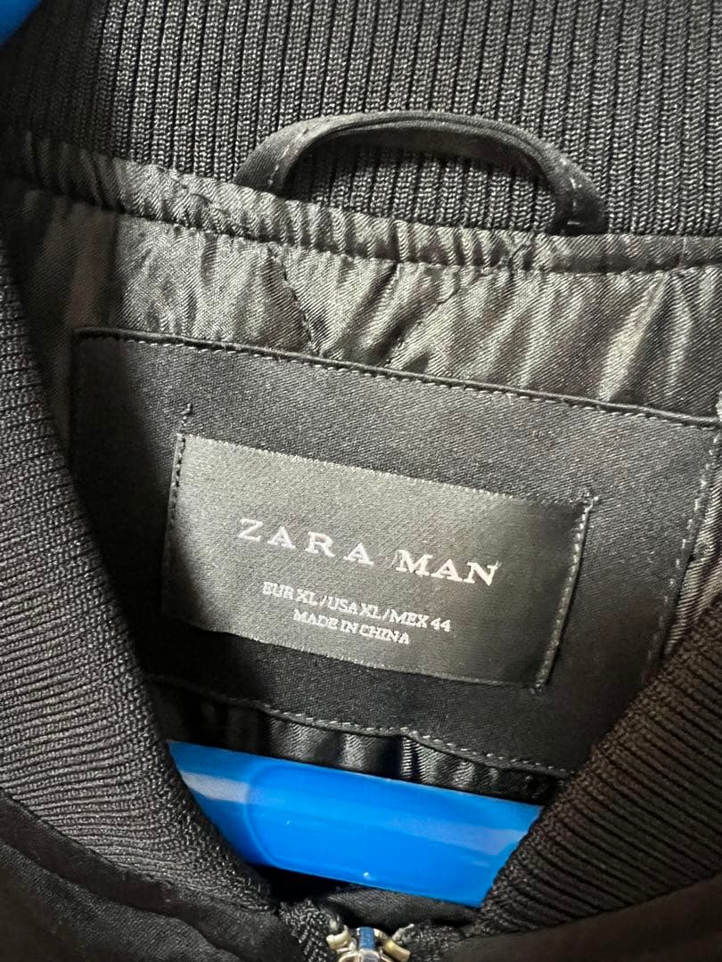 美品　ZARA MAN ブラック MA-1 ジャケット コート