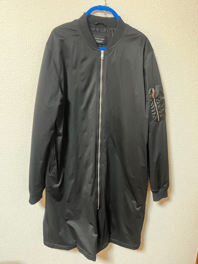 美品　ZARA MAN ブラック MA-1 ジャケット コート