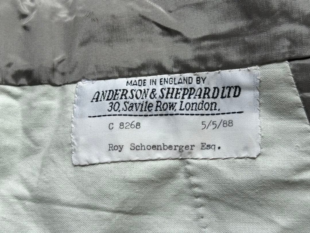 パンツ Anderson&Sheppard Bespoke Trousers