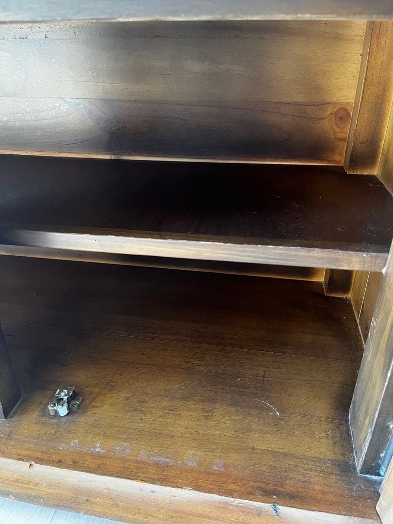 2人掛けベンチ　アクタス取扱　タイル　スペイン　木製　アンティーク　レトロ