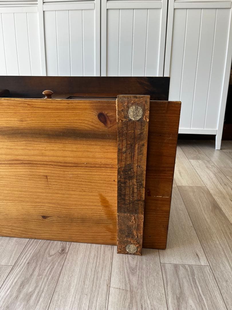 2人掛けベンチ　アクタス取扱　タイル　スペイン　木製　アンティーク　レトロ