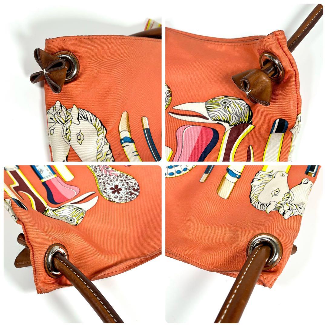 【良品】HERMES（エルメス） ショルダーバッグ シルキーシティPM ステッキ