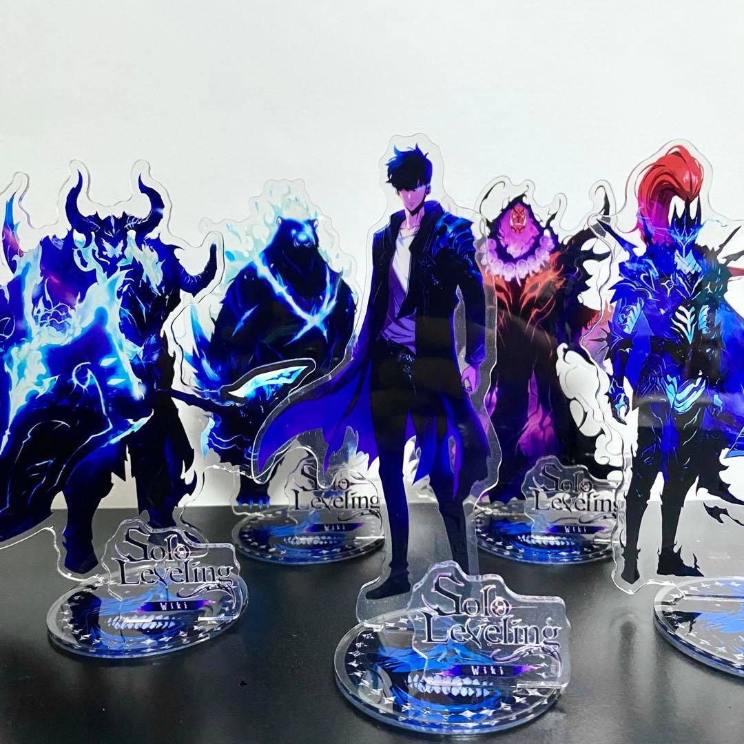 ゆ*ん様 俺だけレベルアップな件　アクリルスタンド　セット　水篠旬　イグリット