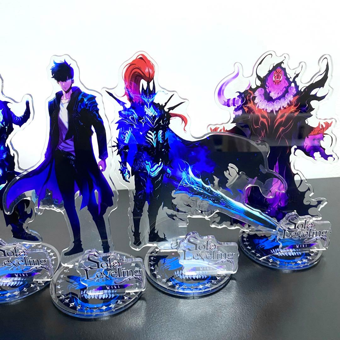 ゆ*ん様 俺だけレベルアップな件　アクリルスタンド　セット　水篠旬　イグリット