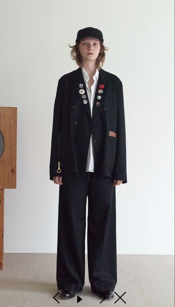 新品 SUNSEA STRAIGHT Pants サンシー ストレートパンツ 1