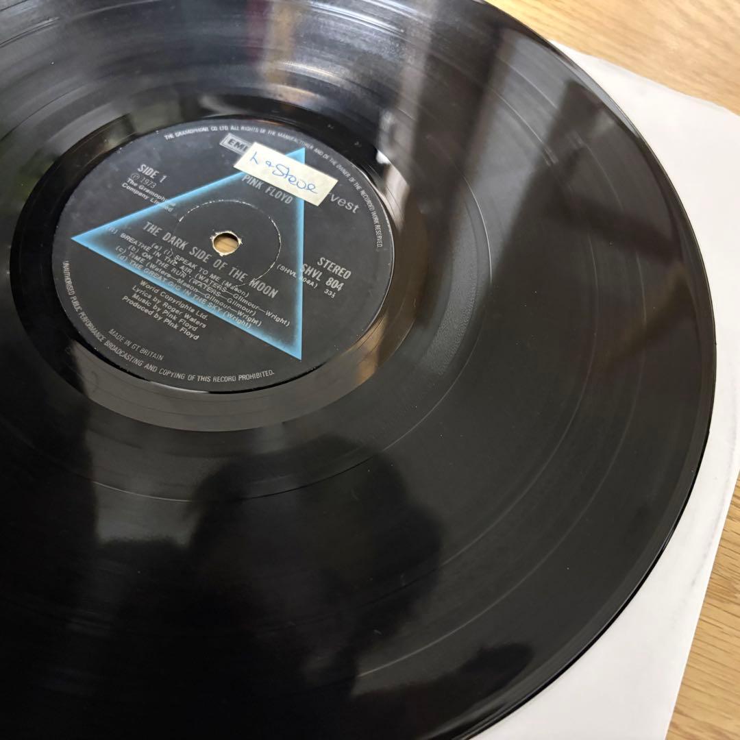 【ハイプステッカー付！】ピンク・フロイド/狂気　UKオリジ　マト3/3極初期盤！