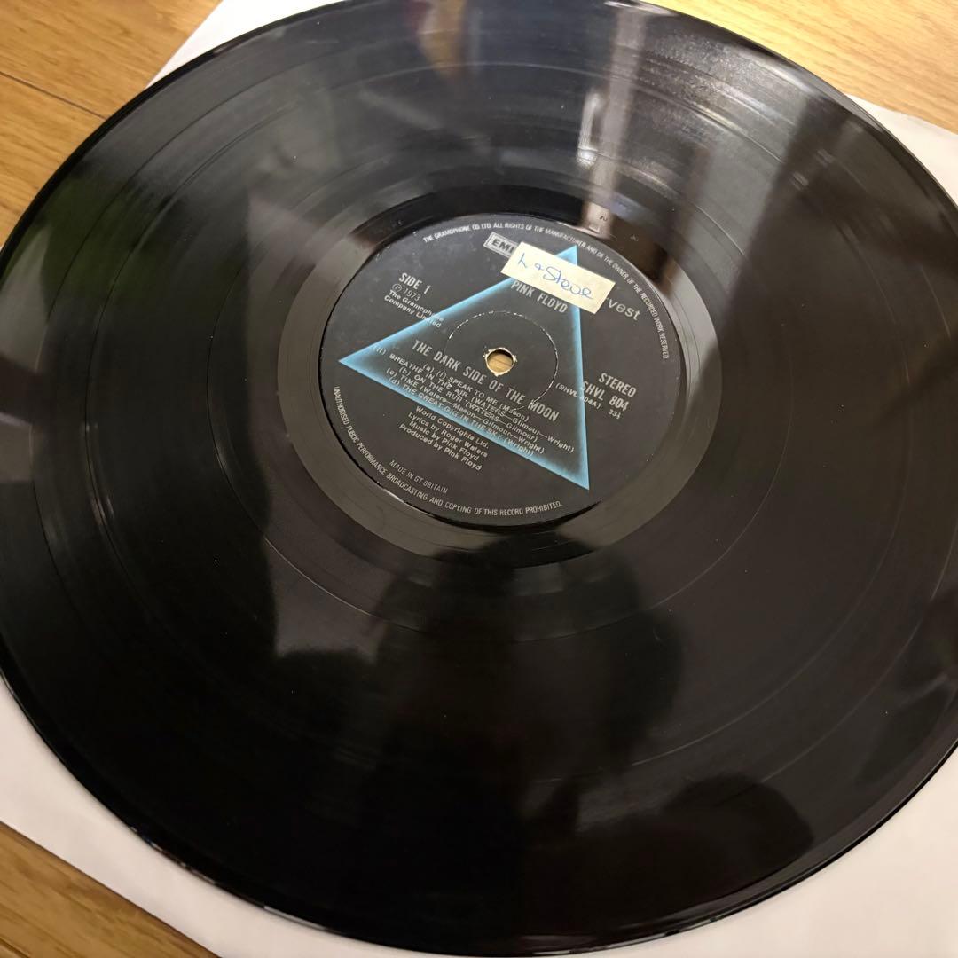 【ハイプステッカー付！】ピンク・フロイド/狂気　UKオリジ　マト3/3極初期盤！