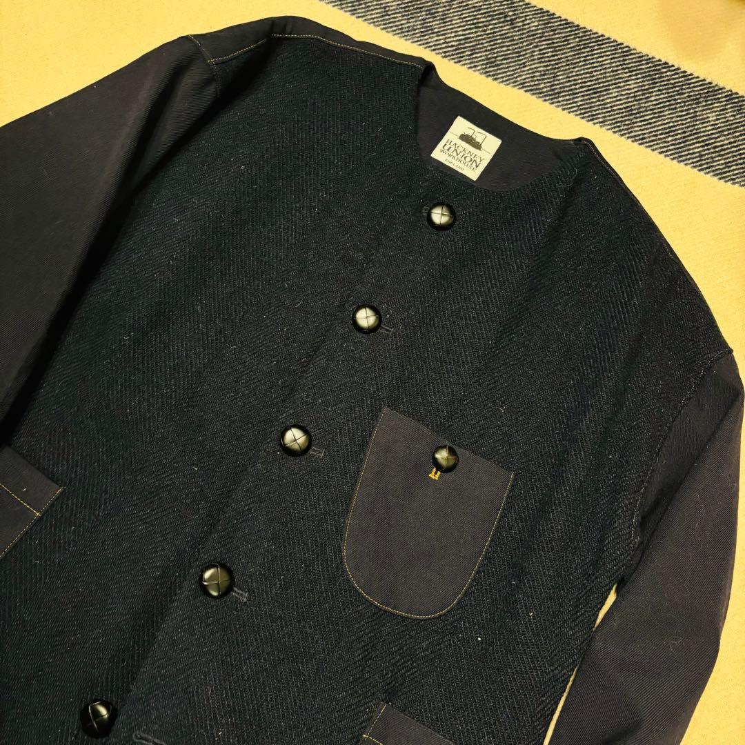 Hackney Union Workhouse 22aw ノーカラージャケット