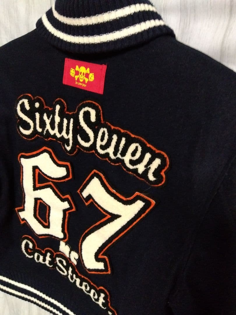 送料無料 USED クリームソーダ スタジャン 黒 　M