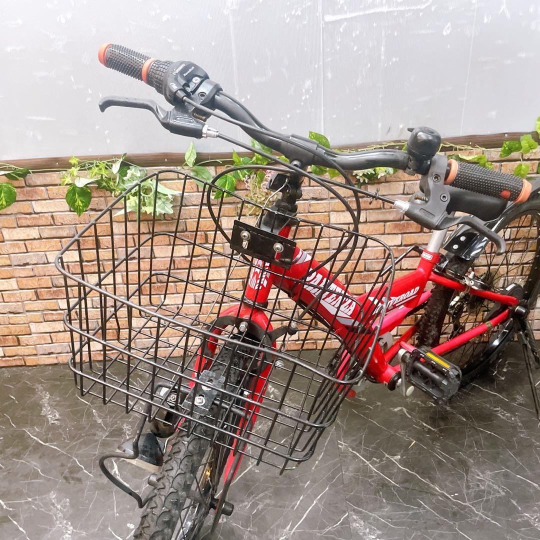 【23】子供用自転車 子供車 PARTENZA レッド 22インチ