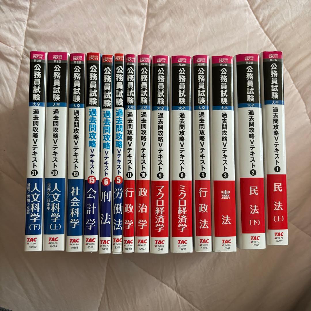 公務員試験　過去問戦略Vテキストセット