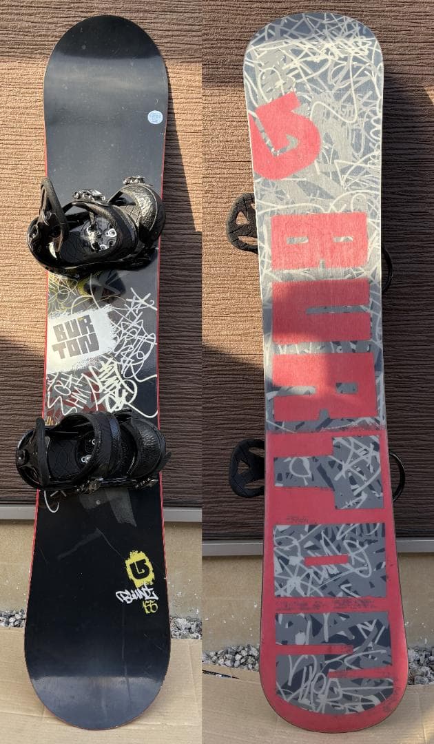 4*e様 バートン スノーボード セット BLUNT 155cm CUSTOM