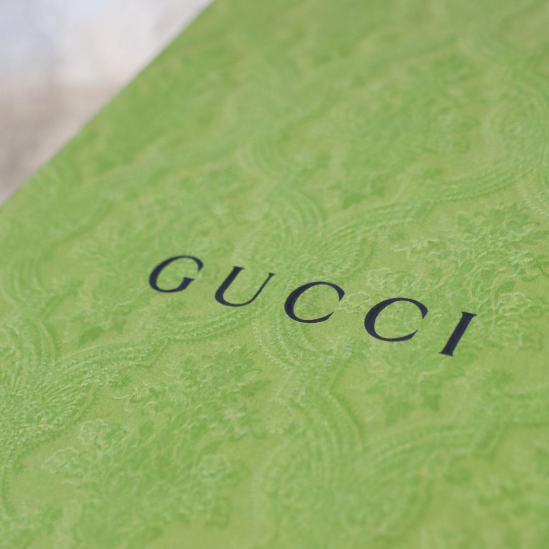 GUCCI グッチ シェリーライン ラバーサンダル メンズ