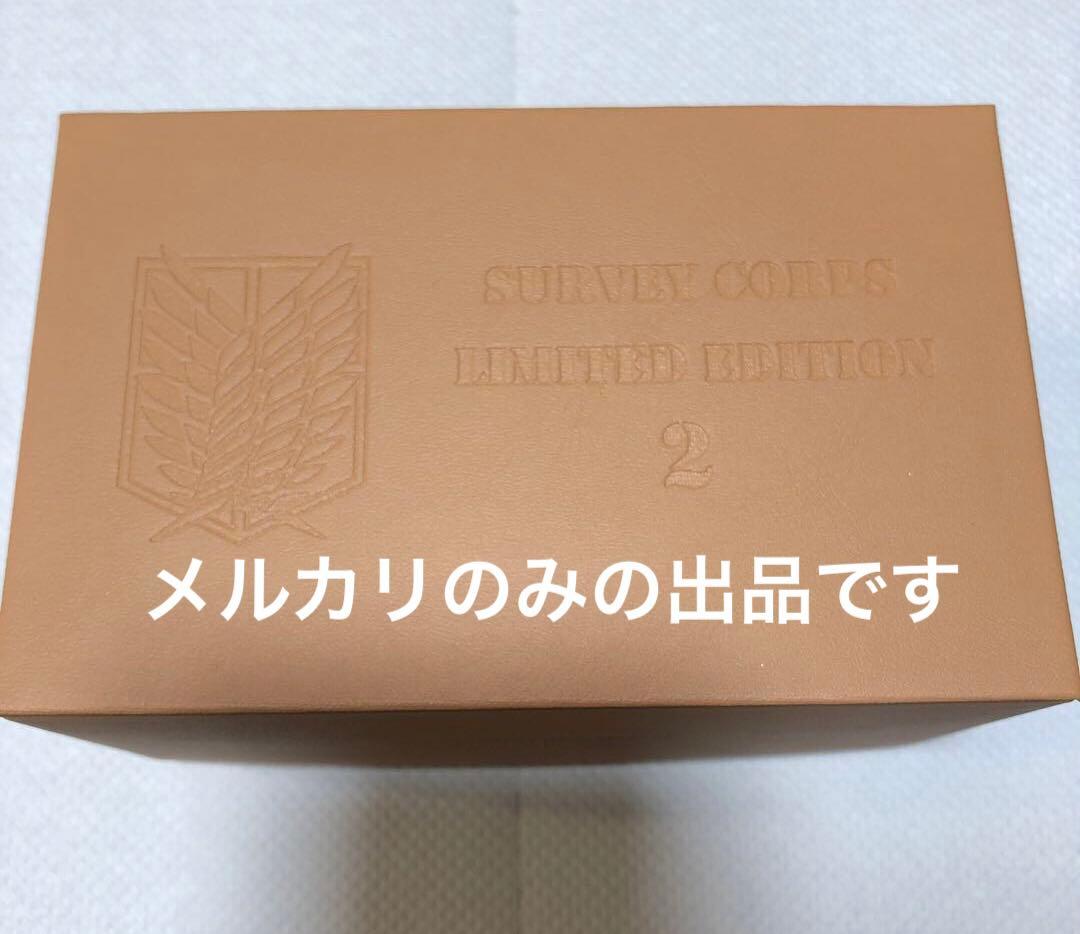 ジ*プ様 進撃の巨人 WIREDウォッチ リヴァイ＆ミカサ
