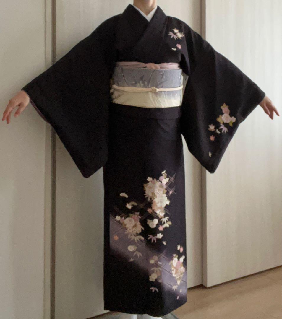 坂東三津五郎 落款入り 訪問着 入学式 卒業式 結婚式 お宮参り 日本舞踊