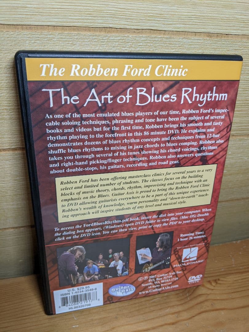 日本語訳 PDFファイル 譜面 DVD ロベンフォード Robben Ford