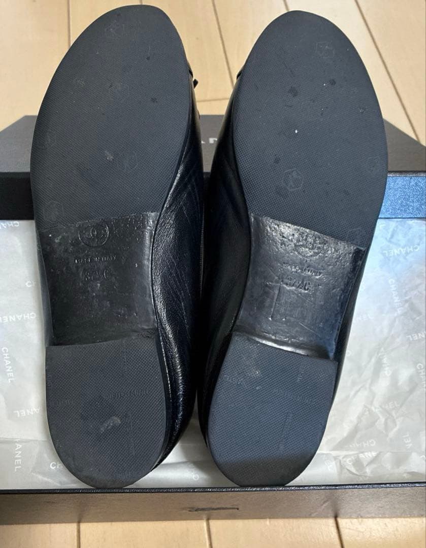 CHANELバレエシューズ37.5