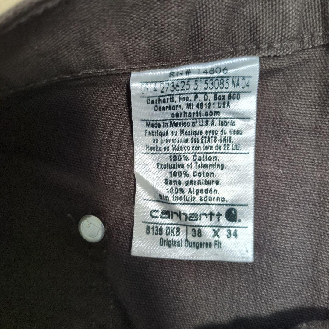 carhartt ダブルニーW38 L34