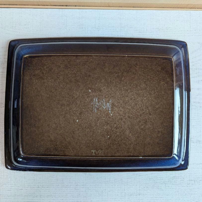 【美品】Gefle ／ KOSMOS ／ スクエアプレート 大皿36cm