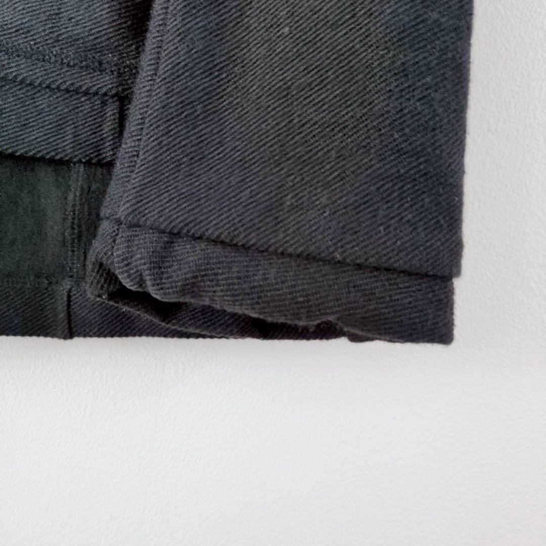 ◾︎希少◾︎ トリココムデギャルソン 丸襟 切り替え ジャケット ブラック M