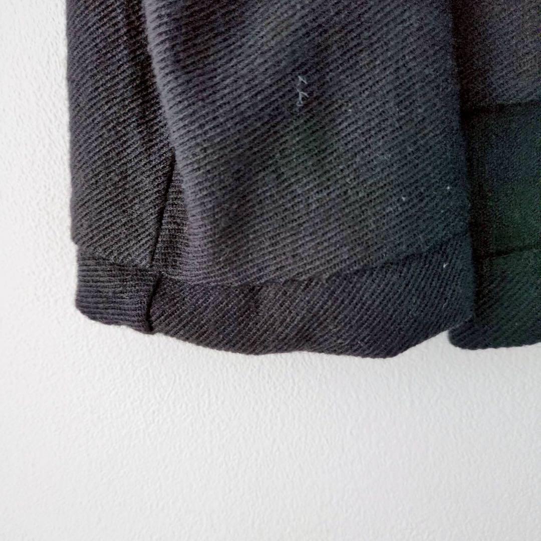 ◾︎希少◾︎ トリココムデギャルソン 丸襟 切り替え ジャケット ブラック M