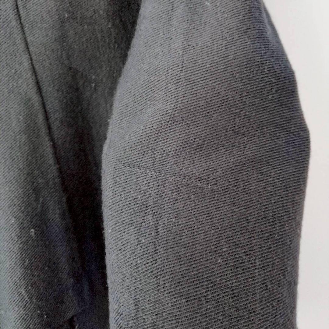 ◾︎希少◾︎ トリココムデギャルソン 丸襟 切り替え ジャケット ブラック M