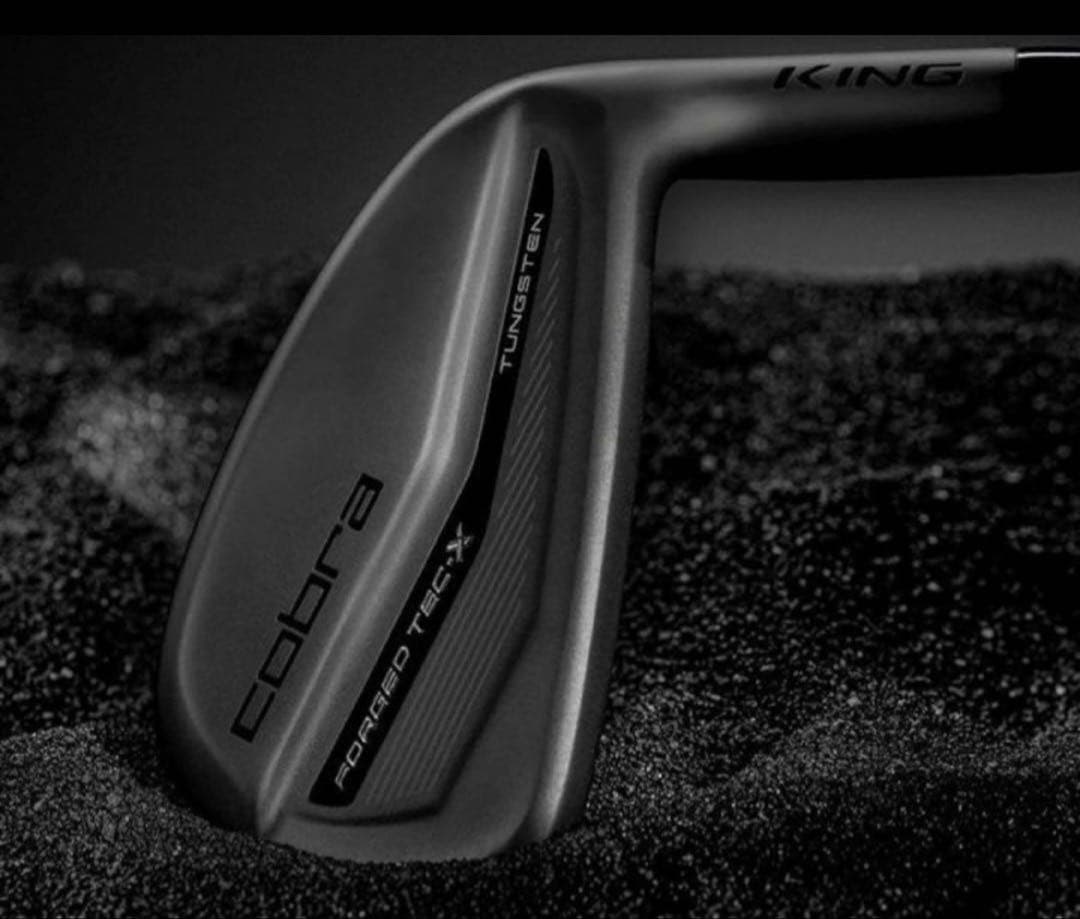 新品 コブラ Tec X Black アイアン 6本セット ダイナミックゴールド