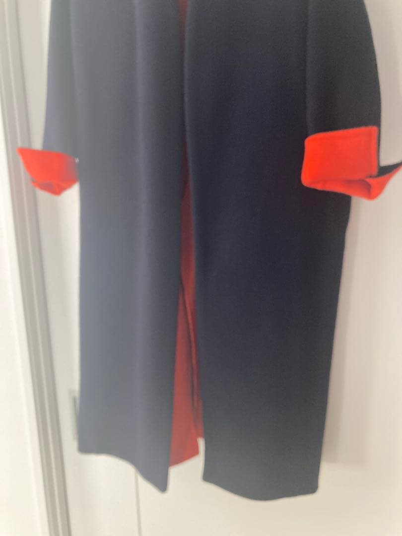 新品！ENFOLD エンフォルド ノーカラーロングコート 完売品