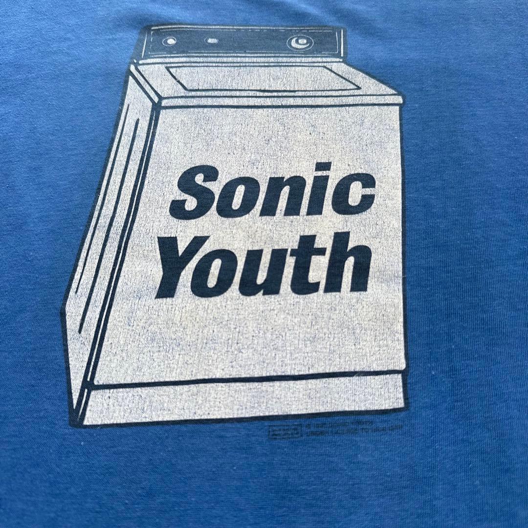 Sonic Youth Tシャツ 青 ヴィンテージ