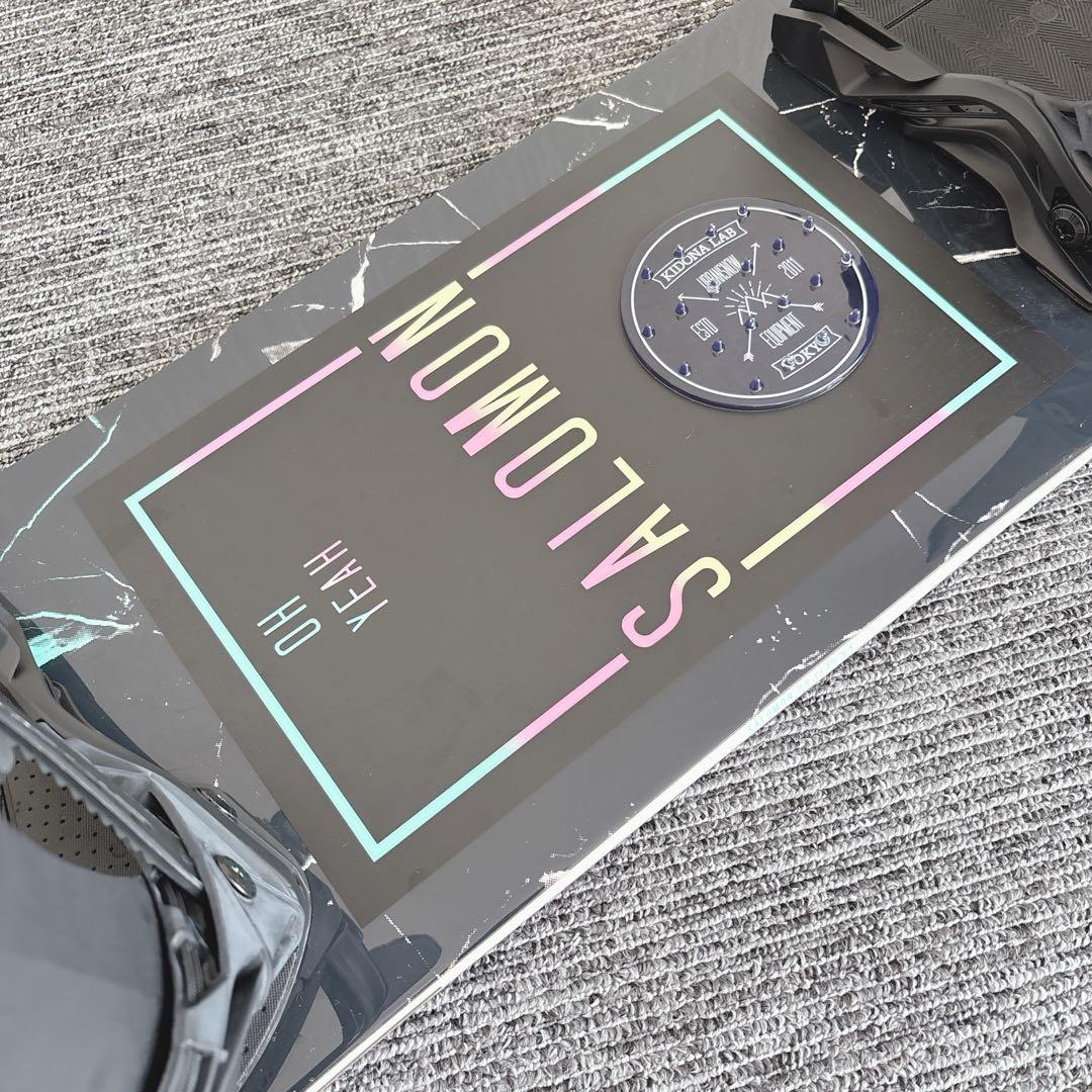 41超美品❗️超豪華❗️サロモン スノーボードセット★スノボ151cm+ビン付