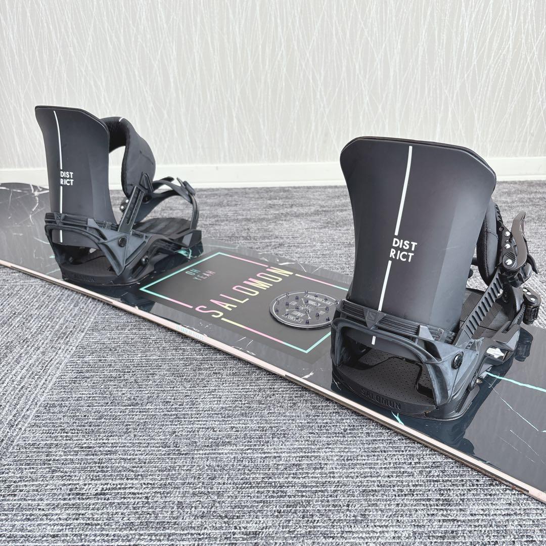 41超美品❗️超豪華❗️サロモン スノーボードセット★スノボ151cm+ビン付