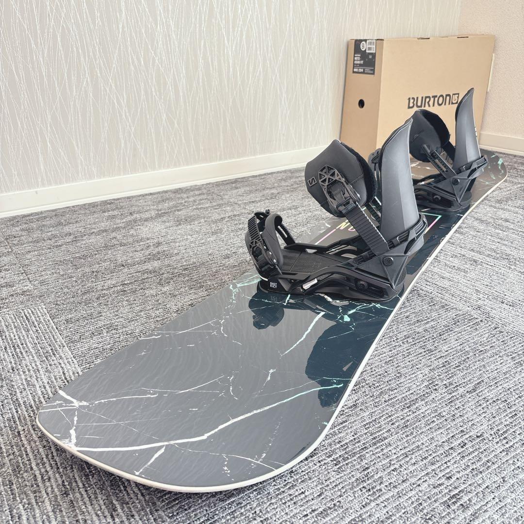 41超美品❗️超豪華❗️サロモン スノーボードセット★スノボ151cm+ビン付