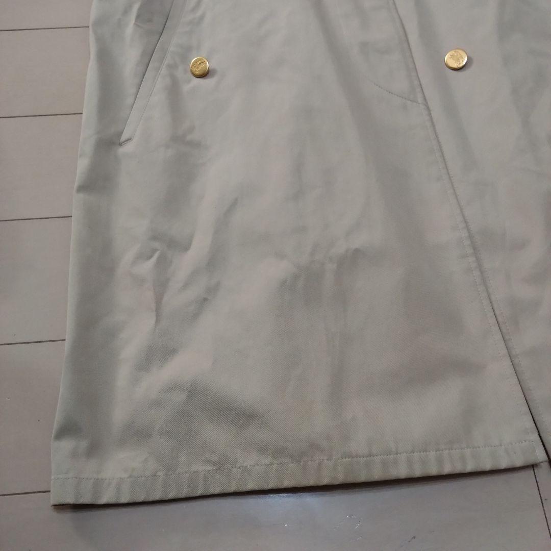 ヴィンテージ バーバリー ステンカラーコート 金ボタン トレンチコート