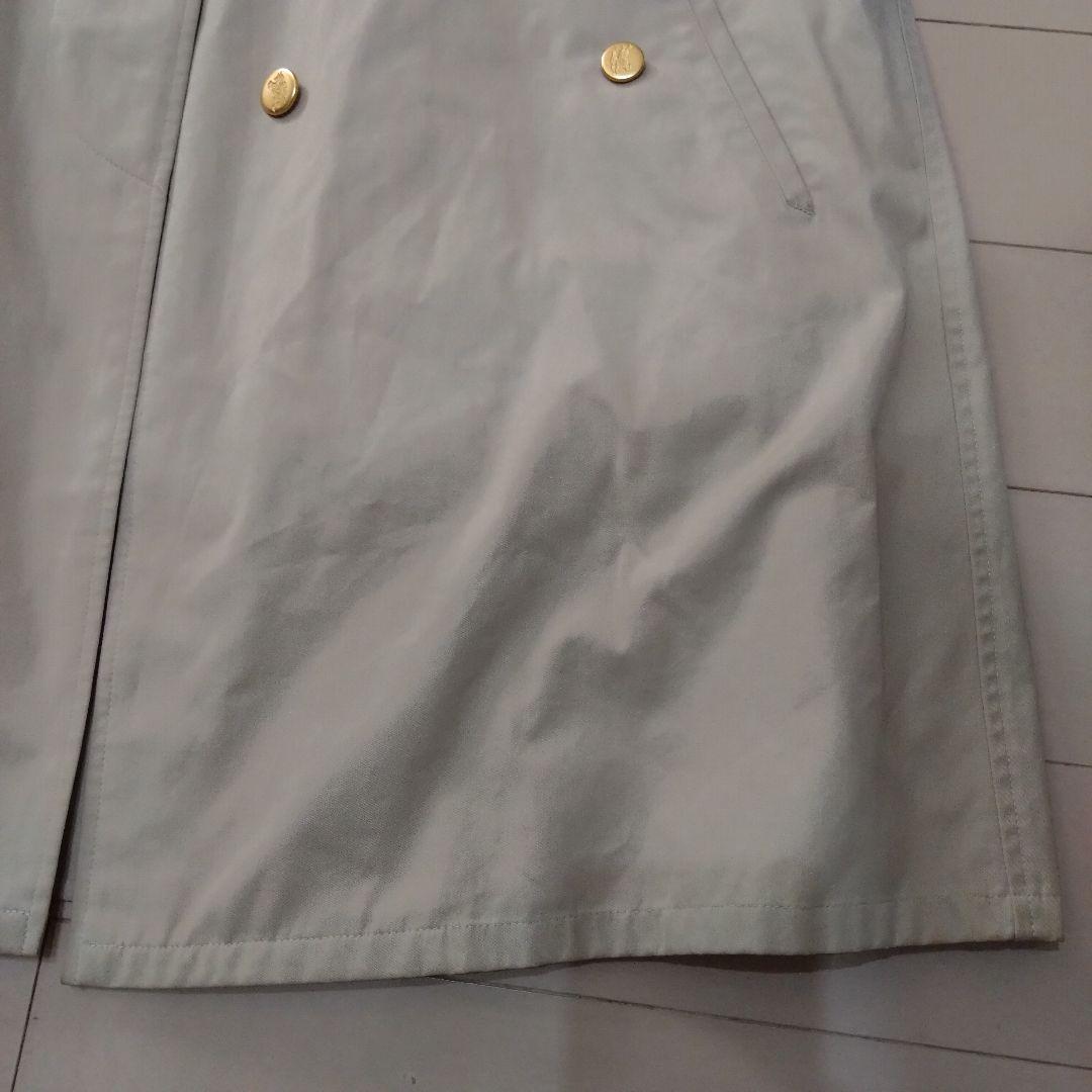 ヴィンテージ バーバリー ステンカラーコート 金ボタン トレンチコート